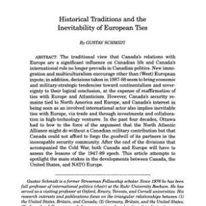 خرید و دانلود نسخه کامل کتاب Historical Traditions and the Inevitability of European Ties
