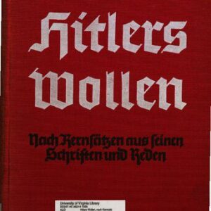 خرید و دانلود نسخه کامل کتاب Hitlers Wollen