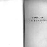 خرید و دانلود نسخه کامل کتاب Homélies sur la Genèse