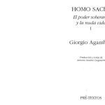 خرید و دانلود نسخه کامل کتاب Homo sacer : el poder soberano y la nuda vida