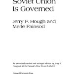 خرید و دانلود نسخه کامل کتاب How The Soviet Union is Governed