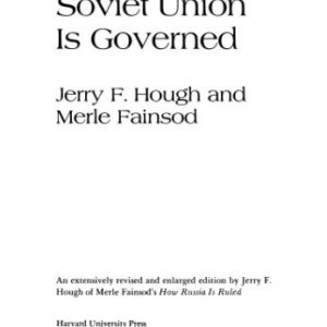 خرید و دانلود نسخه کامل کتاب How The Soviet Union is Governed