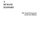 خرید و دانلود نسخه کامل کتاب Humane Economy: The Social Framework of the Free Market
