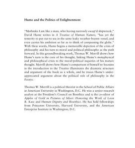 خرید و دانلود نسخه کامل کتاب Hume and the Politics of Enlightenment