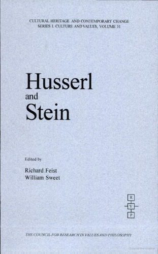 خرید و دانلود نسخه کامل کتاب Husserl and Stein (Cultural Heritage and Contemporary Change)_68fc794771213.jpeg خرید و دانلود نسخه کامل کتاب Husserl and Stein (Cultural Heritage and Contemporary Change)