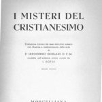 خرید و دانلود نسخه کامل کتاب I misteri del cristianesimo
