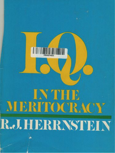 خرید و دانلود نسخه کامل کتاب I.Q. in the meritocracy