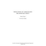 خرید و دانلود نسخه کامل کتاب Implications of Globalization for Monetary Policy