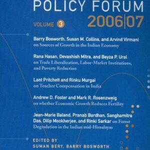 خرید و دانلود نسخه کامل کتاب India Policy Forum 2006-07: Volume 3