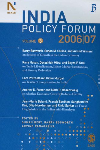خرید و دانلود نسخه کامل کتاب India Policy Forum 2006-07: Volume 3_68ea36b3d566a.jpeg خرید و دانلود نسخه کامل کتاب India Policy Forum 2006-07: Volume 3