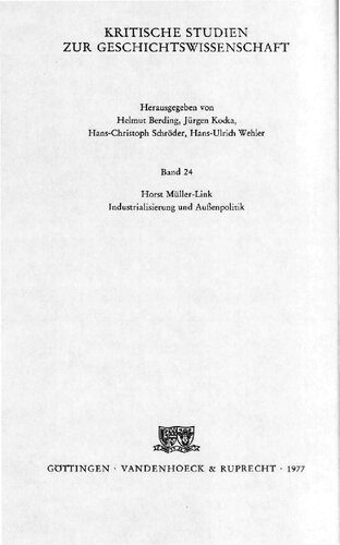 خرید و دانلود نسخه کامل کتاب Industrialisierung und Außenpolitik: Preußen-Deutschland und das Zarenreich von 1860-1890_68f71b5e504c1.jpeg خرید و دانلود نسخه کامل کتاب Industrialisierung und Außenpolitik: Preußen-Deutschland und das Zarenreich von 1860-1890