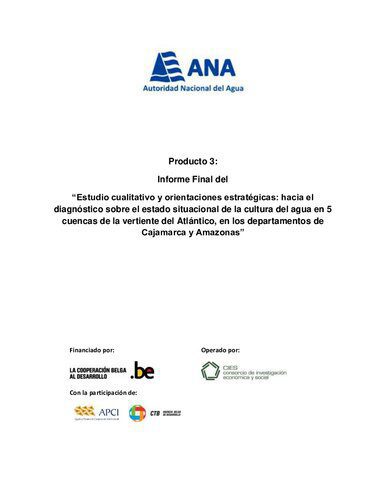 خرید و دانلود نسخه کامل کتاب Informe Final del “Estudio cualitativo y orientaciones estratégicas: hacia el diagnóstico sobre el estado situacional de la cultura del agua en 5 cuencas de la vertiente del Atlántico, en los departamentos de Cajamarca y Amazonas”_68f852e86780b.jpeg خرید و دانلود نسخه کامل کتاب Informe Final del “Estudio cualitativo y orientaciones estratégicas: hacia el diagnóstico sobre el estado situacional de la cultura del agua en 5 cuencas de la vertiente del Atlántico, en los departamentos de Cajamarca y Amazonas”