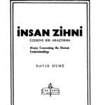 خرید و دانلود نسخه کامل کتاب İnsan Zihni Üzerine Bir Araştırma