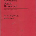 خرید و دانلود نسخه کامل کتاب Instructor’s Manual to accompany Approaches to Social Research, Third Edition