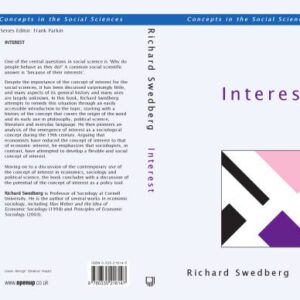 خرید و دانلود نسخه کامل کتاب Interest (Concepts in the Social Sciences)