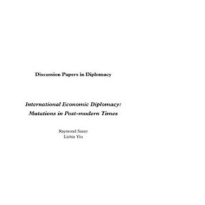 خرید و دانلود نسخه کامل کتاب International Economic Diplomacy: Mutations in Post-modern Times