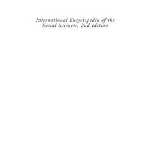 خرید و دانلود نسخه کامل کتاب International encyclopaedia of social science – Sociology,Parsonian – Vulnerability