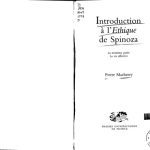 خرید و دانلود نسخه کامل کتاب Introduction a l’ethique de Spinoza. (Vol. 3) (Les grands livres de la philosophie)