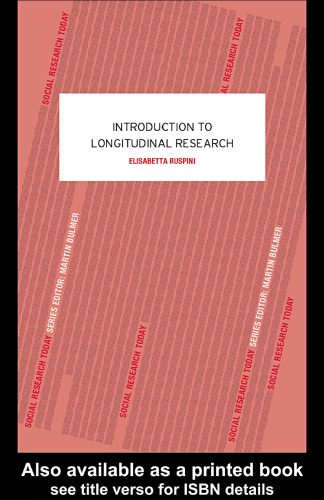 خرید و دانلود نسخه کامل کتاب Introduction to Longitudinal Research (Social Research Today (Routledge).)_68e3bf876a467.jpeg خرید و دانلود نسخه کامل کتاب Introduction to Longitudinal Research (Social Research Today (Routledge).)