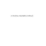 خرید و دانلود نسخه کامل کتاب Is Violence Inevitable in Africa? Theories of Conflict and Approaches to Conflict Prevention