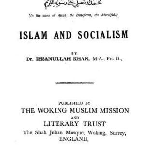 خرید و دانلود نسخه کامل کتاب Islam and socialism