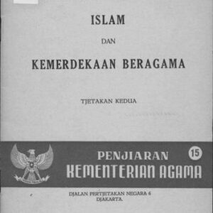 خرید و دانلود نسخه کامل کتاب Islam dan Kemerdekaan Beragama