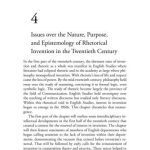 خرید و دانلود نسخه کامل کتاب Issues over the Nature, Purpose, and Epistemology of Rhetorical Invention in the Twentieth Century
