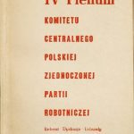 خرید و دانلود نسخه کامل کتاب IV Plenum Komitetu Centralnego Polskiej Zjednoczonej Partii Rabotniczej 20—22 I. 1960 r.