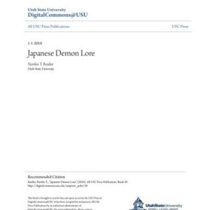 خرید و دانلود نسخه کامل کتاب Japanese Demon Lore
