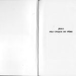 خرید و دانلود نسخه کامل کتاب Jésus, Fils unique du Père