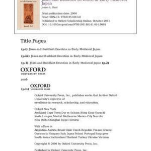 خرید و دانلود نسخه کامل کتاب Jōkei and Buddhist Devotion in Early Medieval Japan