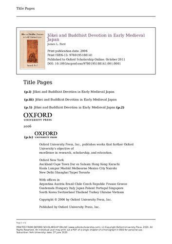 خرید و دانلود نسخه کامل کتاب Jōkei and Buddhist Devotion in Early Medieval Japan_68e11c3bd491d.jpeg خرید و دانلود نسخه کامل کتاب Jōkei and Buddhist Devotion in Early Medieval Japan