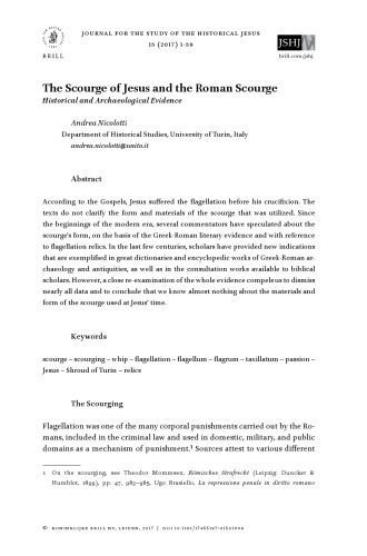 خرید و دانلود نسخه کامل کتاب Journal for the Study of the Historical Jesus_68e0470d6d3c4.jpeg خرید و دانلود نسخه کامل کتاب Journal for the Study of the Historical Jesus