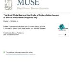 خرید و دانلود نسخه کامل کتاب Jr. The Great White Bear and the Cradle of Culture Italian Images of Russia and Russian Images of Italy