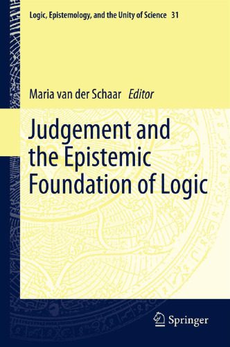 خرید و دانلود نسخه کامل کتاب Judgement and the Epistemic Foundation of Logic_68fd1227014a3.jpeg خرید و دانلود نسخه کامل کتاب Judgement and the Epistemic Foundation of Logic