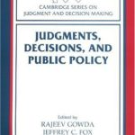 خرید و دانلود نسخه کامل کتاب Judgments, Decisions, and Public Policy (Cambridge Series on Judgment and Decision Making)