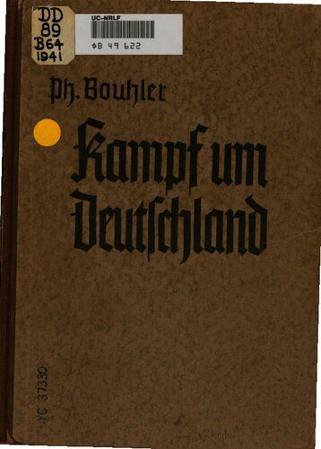 خرید و دانلود نسخه کامل کتاب Kampf um Deutschland_68e6df7c85017.jpeg خرید و دانلود نسخه کامل کتاب Kampf um Deutschland