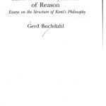 خرید و دانلود نسخه کامل کتاب Kant and the Dynamics of Reason: Essays on the Structure of Kant’s Philosophy