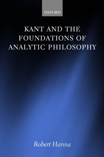 خرید و دانلود نسخه کامل کتاب Kant and the Foundations of Analytic Philosophy_68fd0cfca6b21.jpeg خرید و دانلود نسخه کامل کتاب Kant and the Foundations of Analytic Philosophy