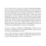 خرید و دانلود نسخه کامل کتاب KANT AND THE LAWS OF NATURE