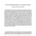 خرید و دانلود نسخه کامل کتاب Kant’s Transcendental Deduction as a Regressive Argument