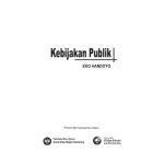 خرید و دانلود نسخه کامل کتاب Kebijakan Publik