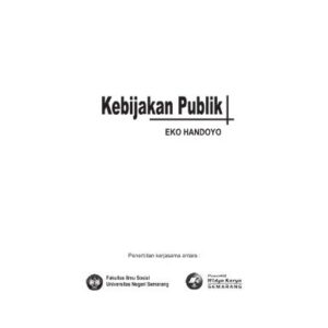خرید و دانلود نسخه کامل کتاب Kebijakan Publik