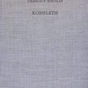 خرید و دانلود نسخه کامل کتاب Koheleth: His Language and Thought