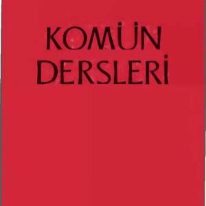 خرید و دانلود نسخه کامل کتاب Komün Dersleri