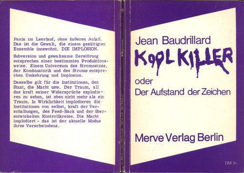 خرید و دانلود نسخه کامل کتاب Kool Killer oder Der Aufstand der Zeichen_68e67f151e518.jpeg خرید و دانلود نسخه کامل کتاب Kool Killer oder Der Aufstand der Zeichen