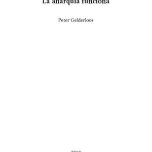 خرید و دانلود نسخه کامل کتاب La anarquia funciona