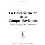 خرید و دانلود نسخه کامل کتاب La colectivización de los campos Soviéticos