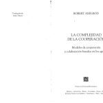 خرید و دانلود نسخه کامل کتاب La complejidad de la cooperación : modelos de cooperación y colaboración basados en los agentes