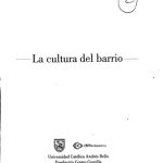 خرید و دانلود نسخه کامل کتاب La cultura del barrio
